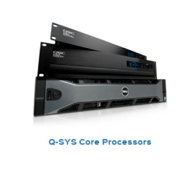 ระบบห้องประชุม Q-SYS Core Processors - บริษัท ซีเอ็มเอส โซลูชั่น จำกัด