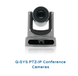 อุปกรณ์ระบบห้องประชุม Q-SYS PTZ-IP Conference Cameras - บริษัท ซีเอ็มเอส โซลูชั่น จำกัด