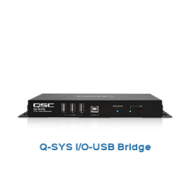 อุปกรณ์ระบบห้องประชุม Q-SYS I/O-USB Bridge - บริษัท ซีเอ็มเอส โซลูชั่น จำกัด