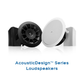 อุปกรณ์ระบบห้องประชุม AcousticDesign Series Loudspeakers - บริษัท ซีเอ็มเอส โซลูชั่น จำกัด
